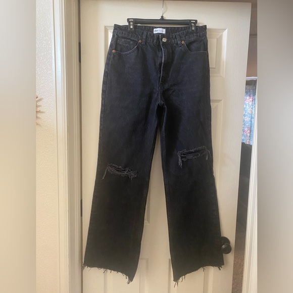 Zara Jeans Zara Wide Leg Jeans Poshmark
